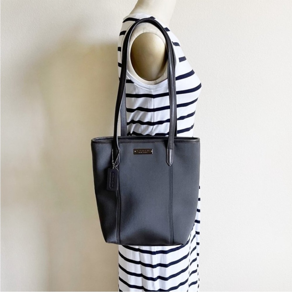 Coach Neo Collection Gray Bucket Tote Bag